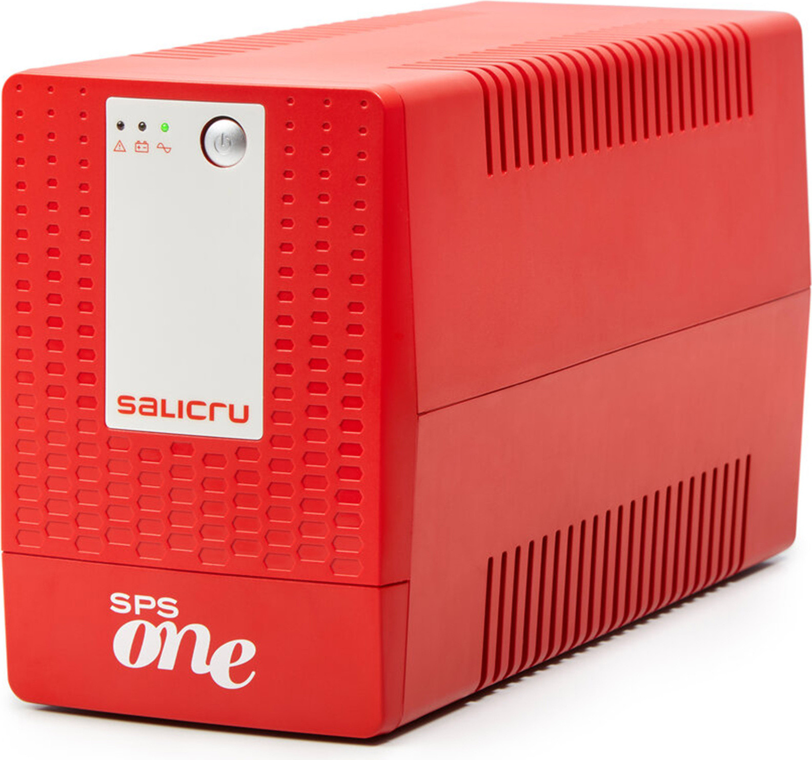 Salicru SPS 2000 ONE IEC Uninterruptible Power Supply (UPS) met lijninterferentie en 4 stopcontacten, 2000VA/1200W