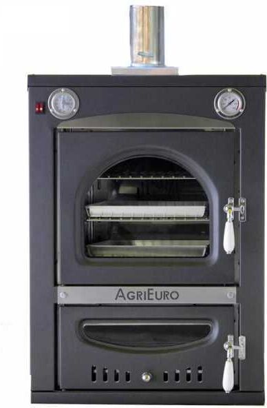 AgriEuro Premium Nouveau AgriEuro Minimus 50 Inc - Four à bois en acier encastrable - 3 étages