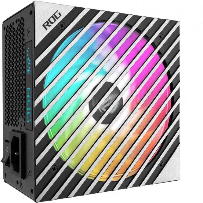 Asus ROG Loki SFX-L 750W, Fully Modular Power Supply, 80+ Platinum, 120mm PWM ARGB Fan, Aura Sync, ATX 3.0 Compatible, PCIe 5.0 Ready, 10 Year Warrant