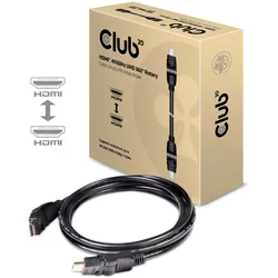 Club 3D CAC-1360 HDMI™ 2.0 4K60Hz UHD 360 Degree Rotary Kabel 2m
