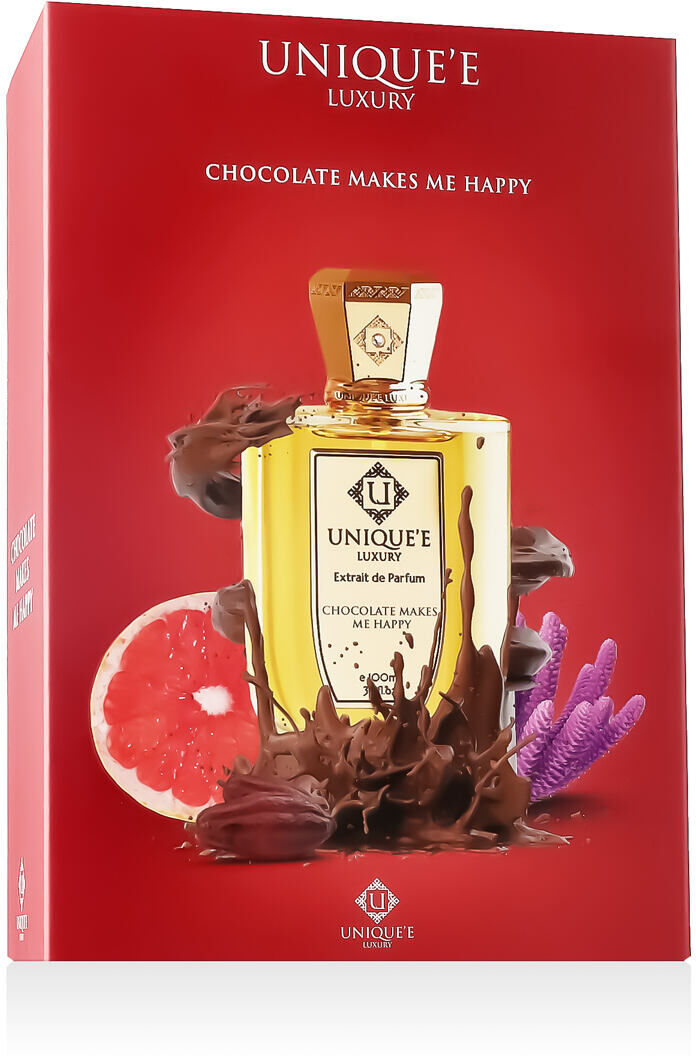 Unique'e Luxury Chocolate Makes Me Happy Extrait de Parfum (Unisexe) 100 ml