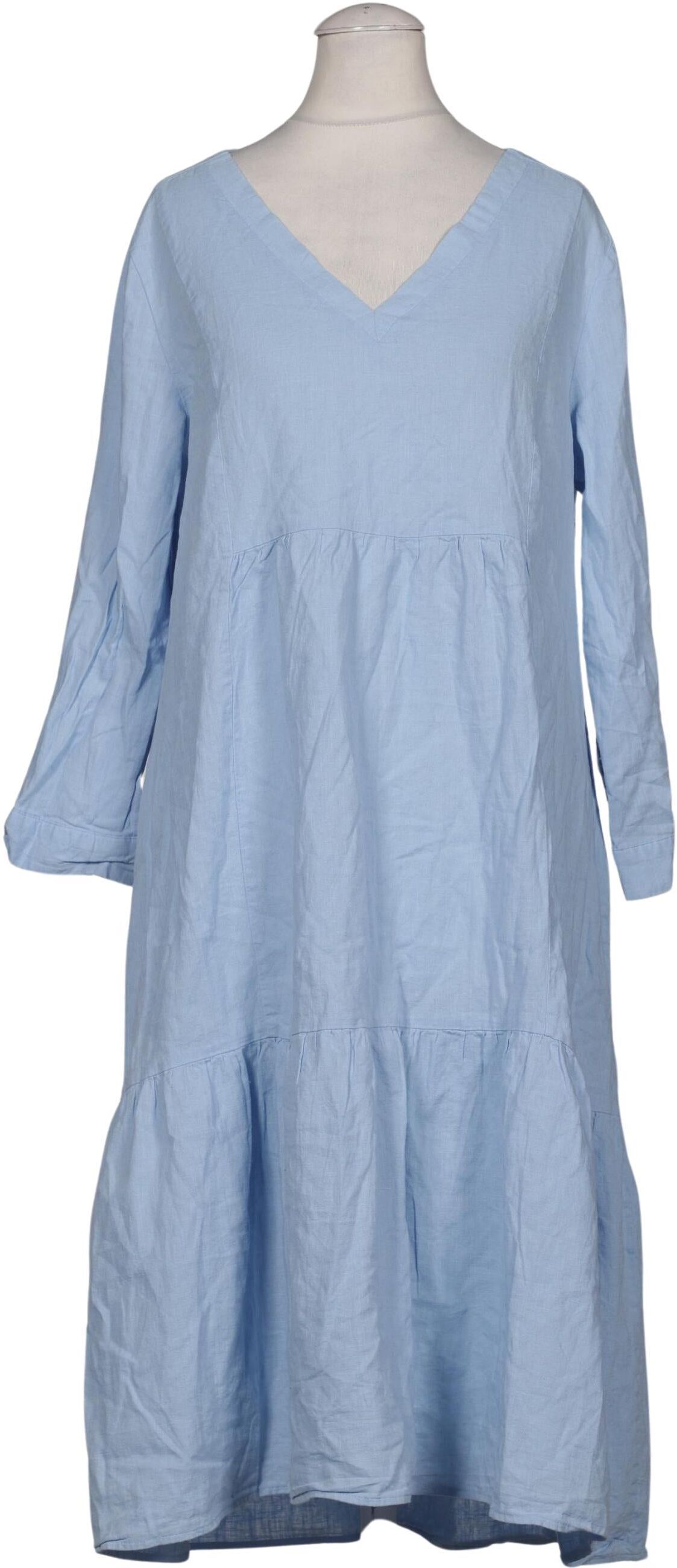 Bugatti Damen Kleid, Hellblau, Gr. EU 34, Leinen / Baumwolle - Second Hand