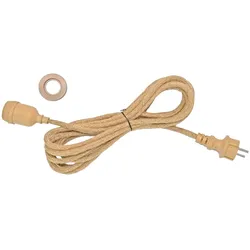Lumisky E27 ENNA 5M Outdoor-Seilkabel Seil Beige