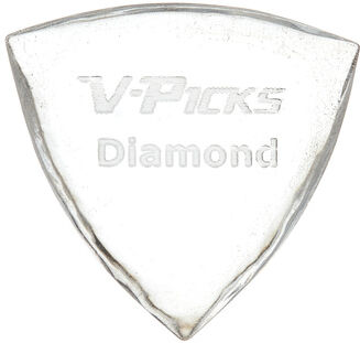 V-Picks Diamond Pointed Crystal Clear Crystal Clear