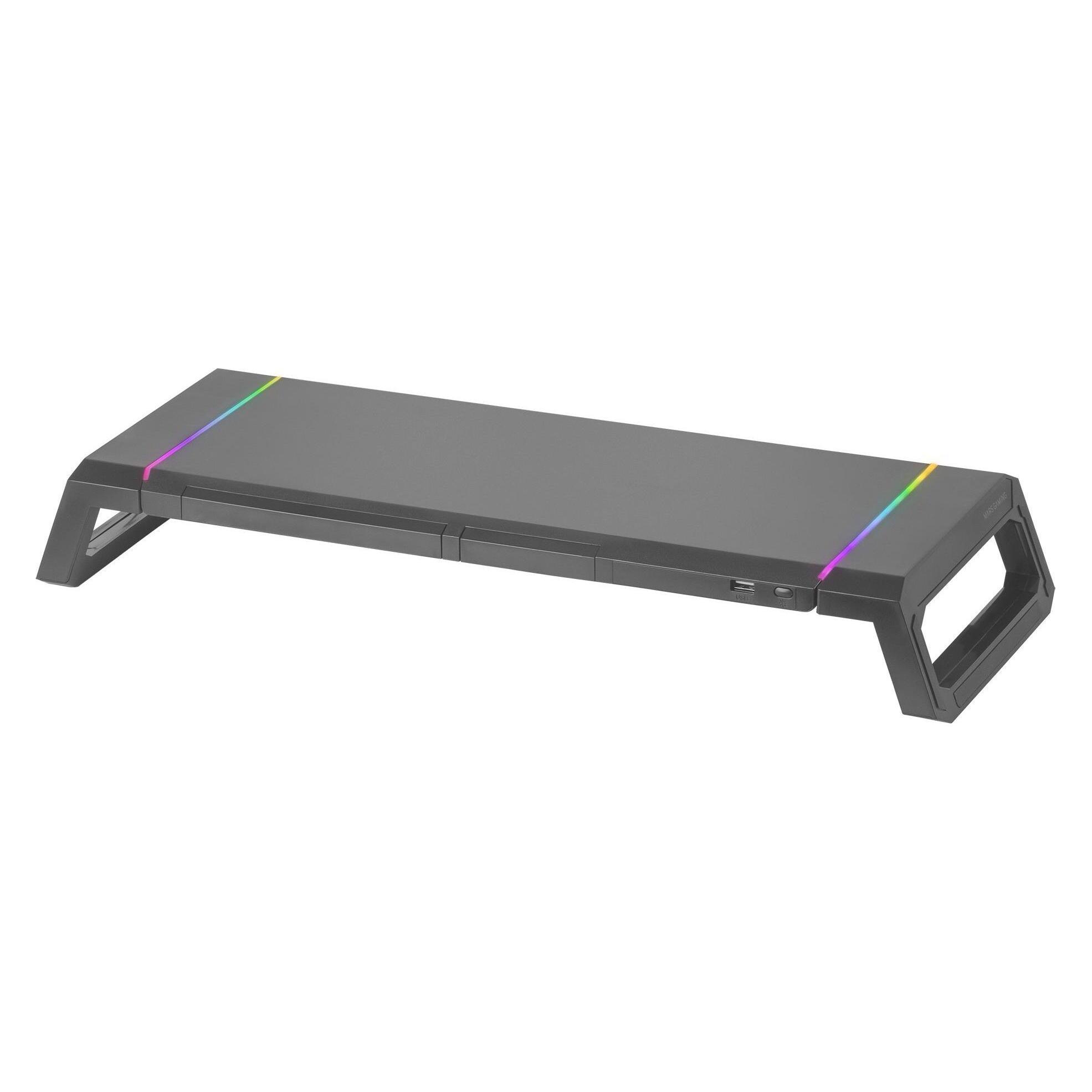 Mars Gaming Halterung MGS-ONE Monitorständer Chroma RGB / USB 2.0 (MGSONE)