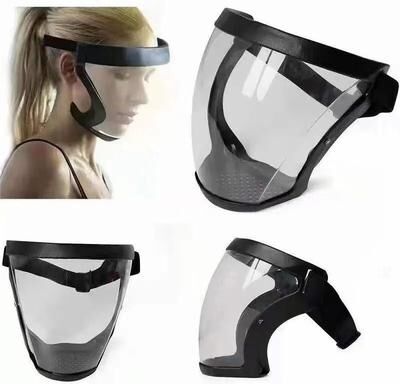 Uplift Essentials HD Transparent Safety Face Shield Full Protection Anti Fog & Anti Splash Mask HD Transparent Safety Face Shield Full Protection Anti Fog & Anti Splash Mask