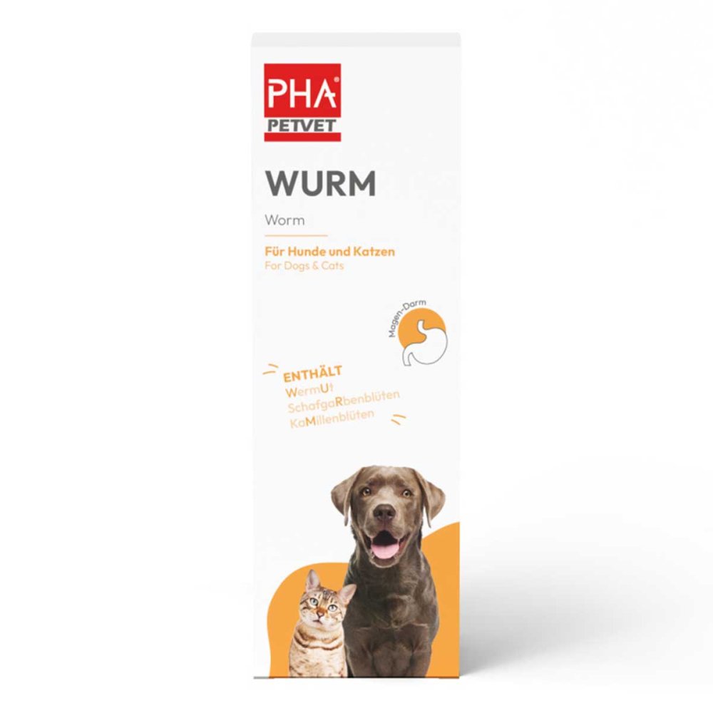 PetVet GmbH PHA Wurm Tropfen für Hunde /Katzen 16866724
