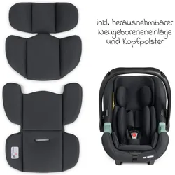 ABC Design, Kindersitz, Babyschale Tulip i-Size ab Geburt (Babyschale, ECE R129/i-Size Norm)