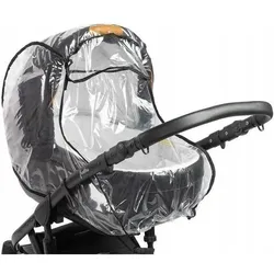 Caretero, Kinderwagen Zubehör, Premium Universele Regenhoes voor newborn reiswieg met raam
