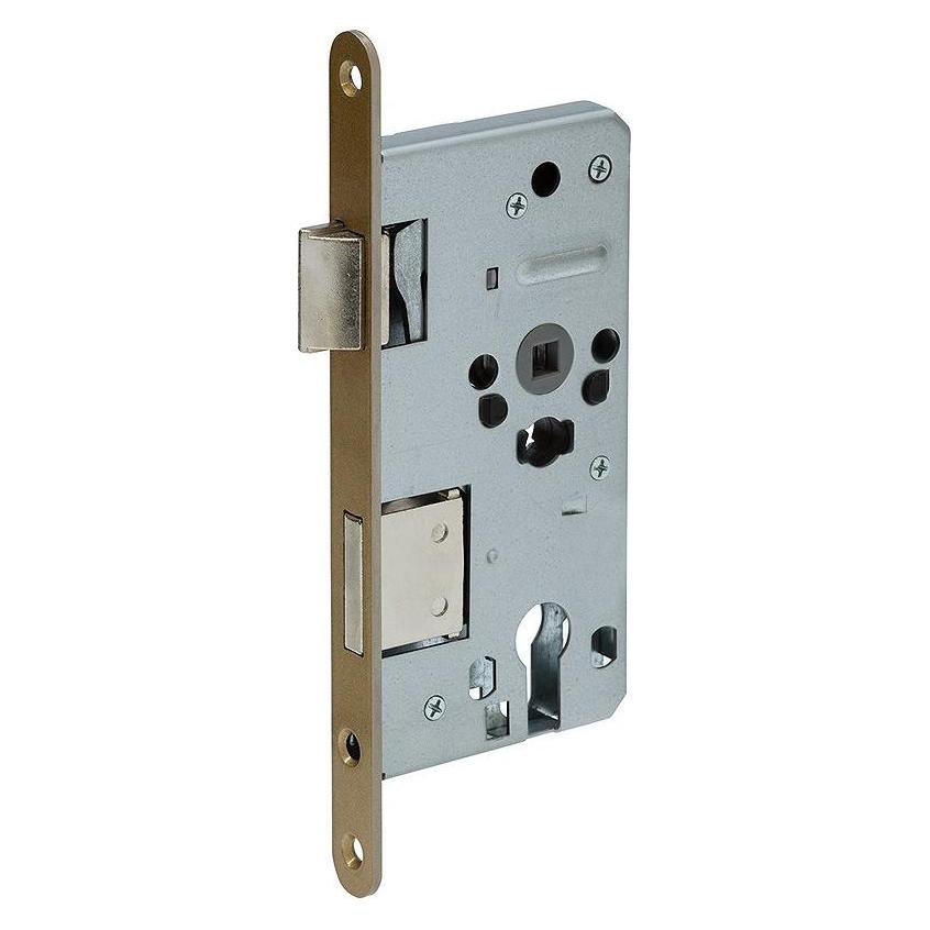 Abus ES TGL PZ L G 55 72 EK Einsteckschloss, gold (Einsteckschloss) (61724)