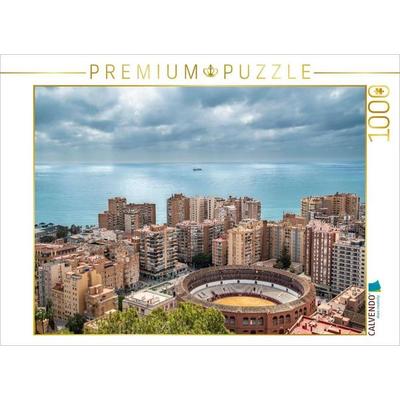 CALVENDO Puzzle Alicante mit Stierkampfarena | 1000 Teile Lege-Größe 64 × 48 cm Foto-Puzzle für glückliche Stunden