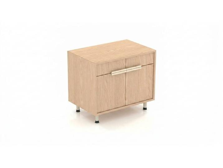 JVmoebel Nachttisch Hochwertige Beige Beistellkommode Designer Wohnzimmer Holzmöbel, Made in Europa