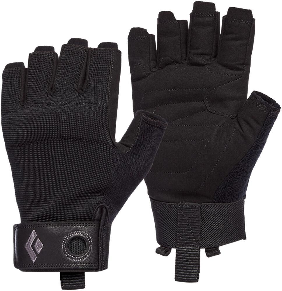 Black Diamond  - Crag Half-Finger Black - XS - Gant d'escalade