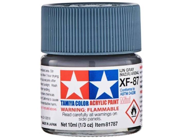 Tamiya XF-87 Ijn Mat Grijs 10 ml Acryl