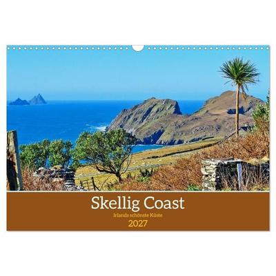 Skellig Coast - Irlands schönste Küste (Wandkalender 2027 DIN A3 quer), CALVENDO Monatskalender