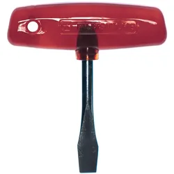 T-Handle 10 mm Slotted Screw- driver, rot