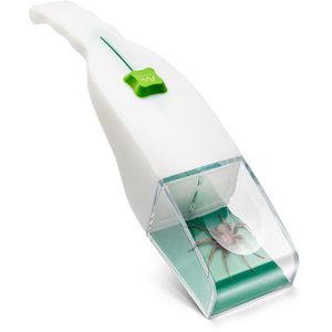 Gardigo Insektenfänger 80009INT, mit extra großer Fanghaube, Lebendfalle für Spinnen und Insekten, mit Lupe, Länge 37 cm