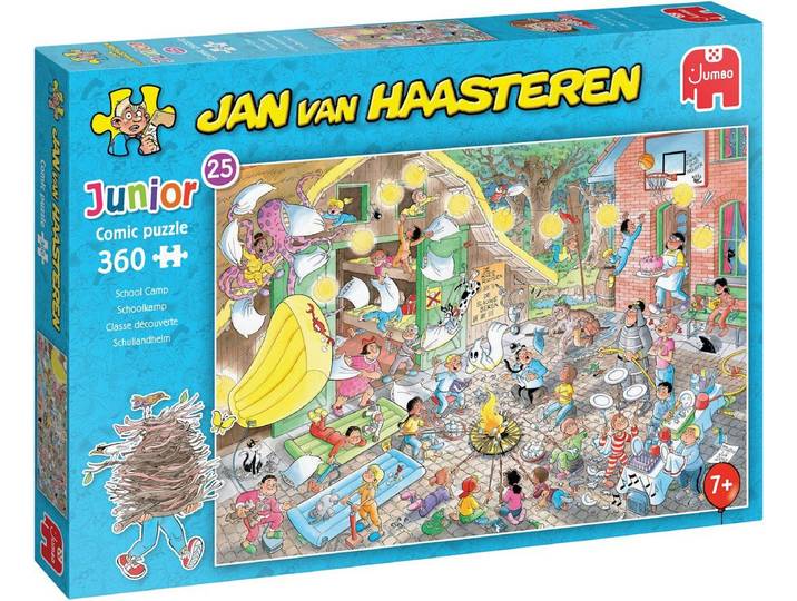 Jan van Haasteren Junior - Puzzel - Schoolkamp - 360 stukjes