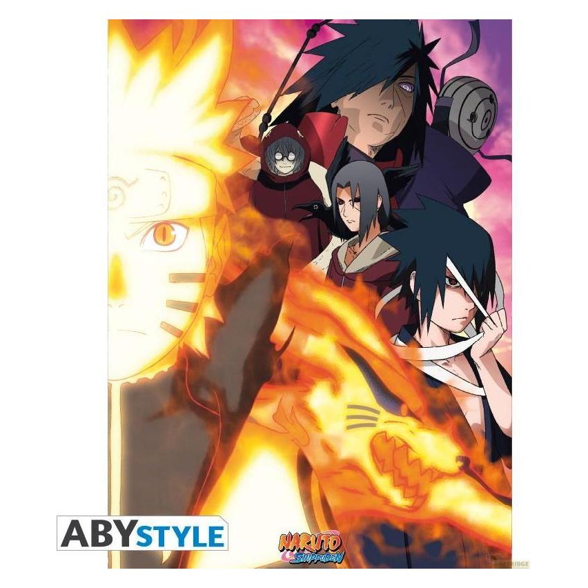 Abystyle NARUTO SHIPPUDEN - Set 2 Chibi Posters - Groups 52x38 x4 (ABYDCO609)