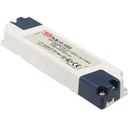 MW PLM-12-1050 - LED-Trafo, 12 W, 7-12 V DC, 1050 mA