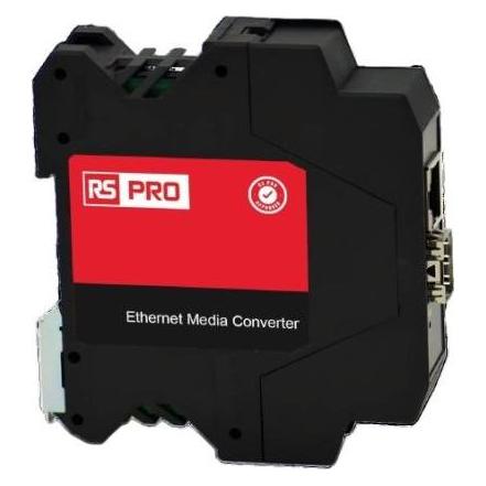 RS PRO RJ45 Media Converter 100 m (2834917)