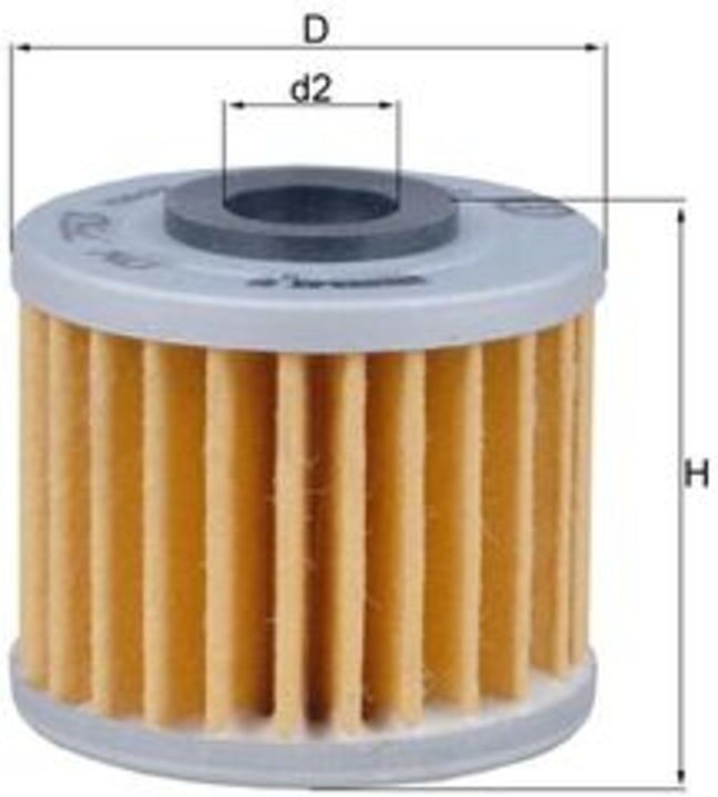 Ölfilter MAHLE KNECHT OX 793