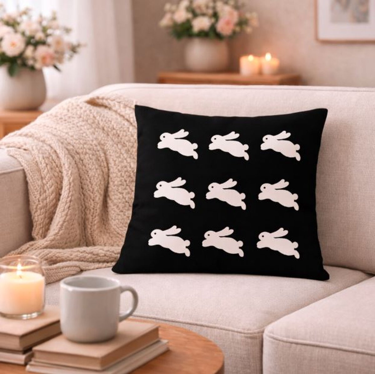 Hop & Harmony Collection Kussenhoes 45 x 45 cm