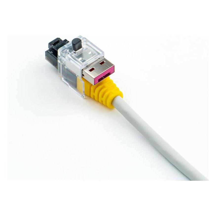 Smart Keeper 5 x LAN Kabel Schlösser mit 1 x BASIC Typ Schlüssel (NC03PKPK)