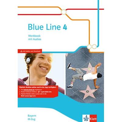 Blue Line 4 M-Zug. Ausgabe Bayern, Set von , Klett Schulbuchverlag, 978-3-12-548364-4