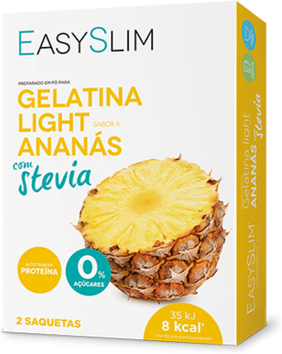 Easyslim Gelatina de Ananás 2 x 15gr