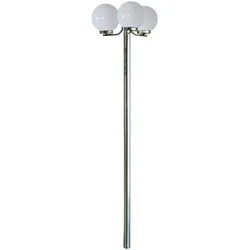 Helloshop26 - Dreifache Kugel-Stehleuchte 220 cm dekorative Leuchte