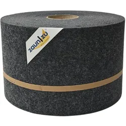 zaun zu® Sichtschutzstreifen Design Vlies für Doppelstabmatten Anthrazit 50m
