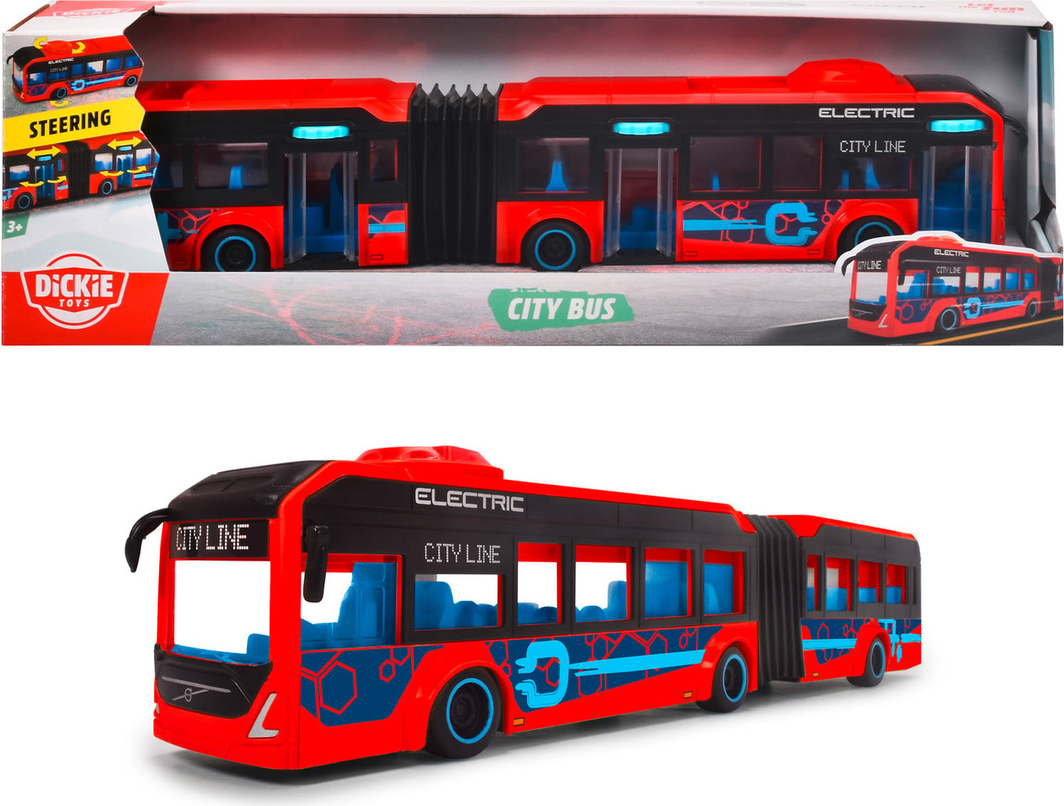 Dickie Toys Dickie Volvo stadsbus