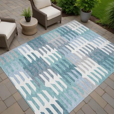 Addison Rugs Machine Washable Indoor/ Outdoor Modern Stacks Chantille Rug