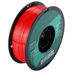 eSUN eSilk-PLA 1,75mm Red 1kg 3D Filament (PLA, 1000 g), 3D Filament, Rot