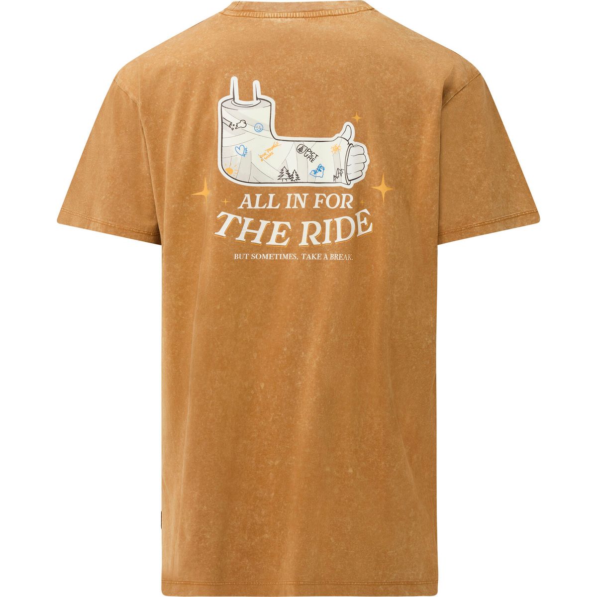 Picture Allin Tee coffee washed (B) L MTS1356BCamel Coffee WashedL