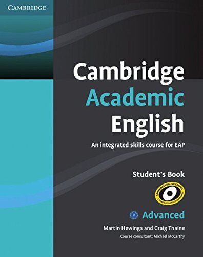Martin Hewings - Cambridge Academic English C1: Advanced. Student's Book - Preis vom 09.10.2026 07:28:09 h
