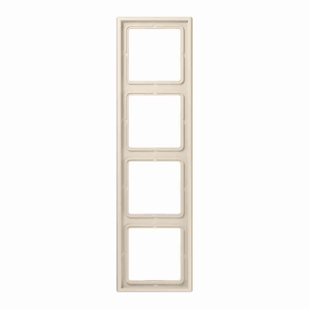 Jung inbouwframe LS984W, wit, 4-voudig
