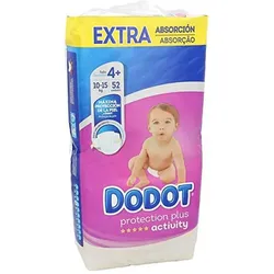Dodot Unisex Disposable Diapers (Gr. 4, 52 Stk.)
