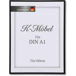 ALUMINIUM BILDERRAHMEN DIN A1 mit Passepartout