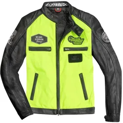 HolyFreedom Zero Vision Motorrad Lederjacke