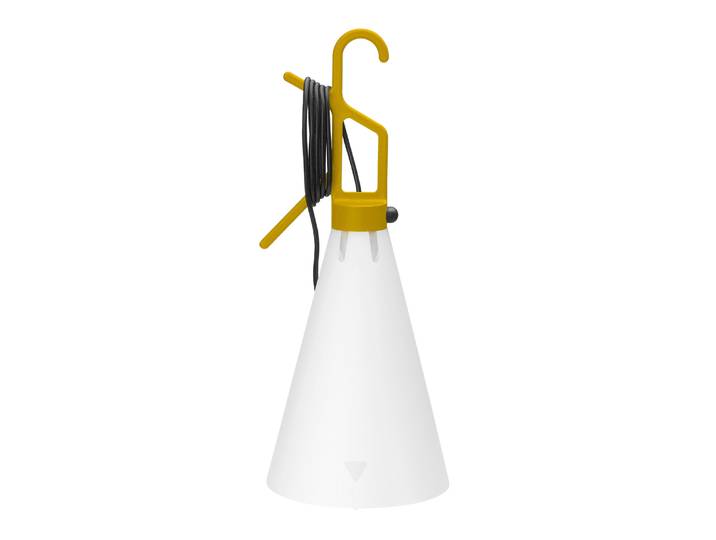 Flos - Lampe baladeuse Mayday - Jaune - Polycarbonate recyclé - Designer Konstantin Grcic