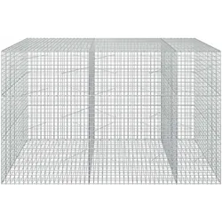 vidaXL, Steinkorb, Gabion mit 5 mm Draht und 5x5 cm Maschen 250x100x150 cm