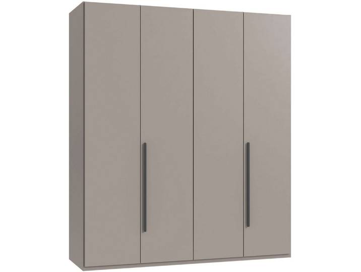 Wimex Drehtürenschrank Kleiderschrank London, in den Breiten 180cm, 225cm oder 270cm (mit verschiedenen Griffen in goldfarben, silberfarben oder schwarz) wahlweise mit Basic- oder Premium-Ausstattung erhältlich