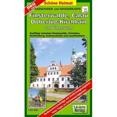 Radwander- und Wanderkarte Finsterwalde, Calau, Doberlug-Kirchhain und Umgebung, Sonstige von Verlag Barthel, Barthel, A, 978-3-89591-203-0