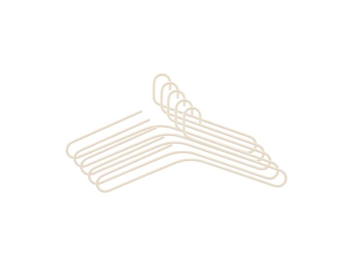 Scandi Living Cintre Smooth lot de 5 Beige