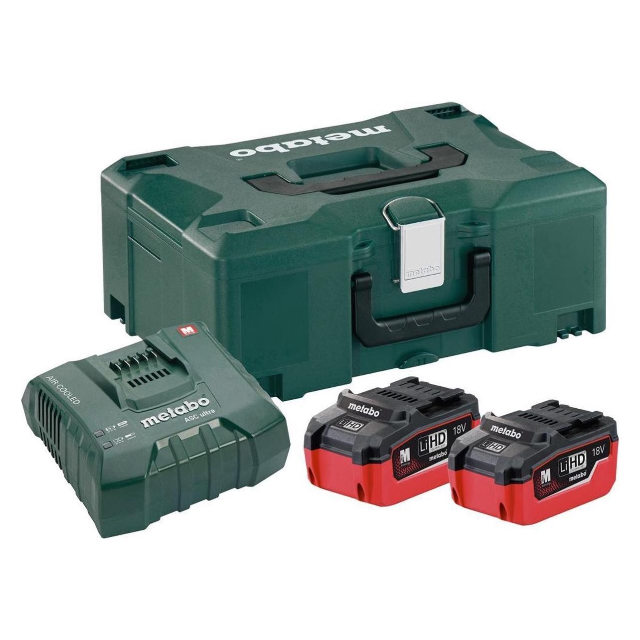 Metabo Basic-Set 2 x LiHD 5.5 Ah ML (18 V) (685077000)