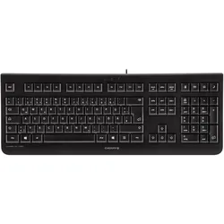 Cherry KC 1000 SC Smartcard Black EU (Eng. Int., Kabelgebunden), Tastatur, Schwarz