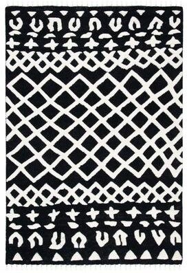 SAFAVIEH Hand-Knotted Casablanca Shag Ninna Wool Tassel Rug