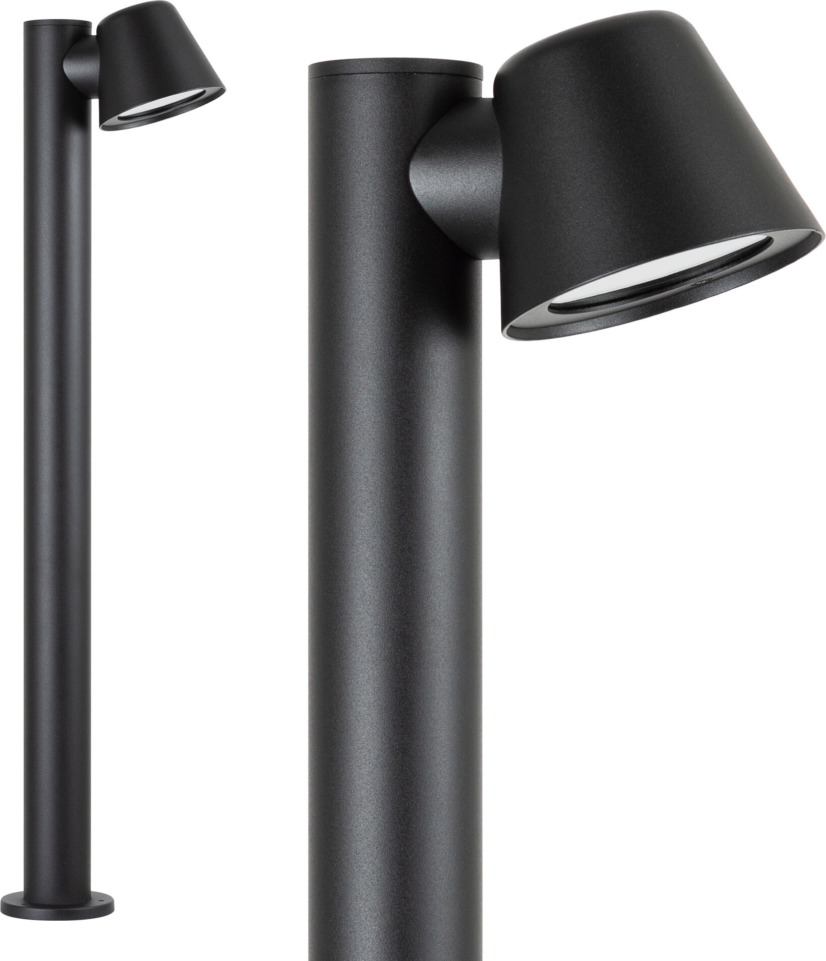KS Verlichting Vita Cup Tuinlamp Matzwart 80cm